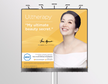 Merz - Ultherapy Billboard (Kris Aquino)