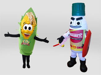 Syngenta Brand Mascots